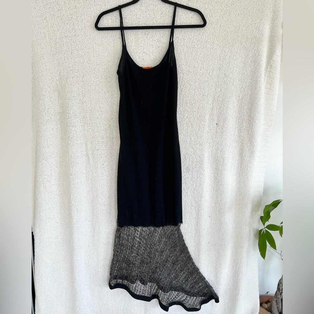 Michelle Jonas Mermaid Cut Maxi Dress